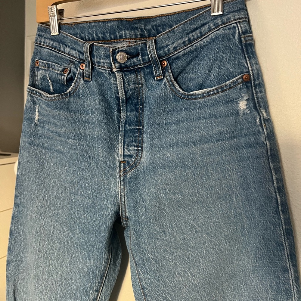 Livis 501 Classic Blue Denim Jeans